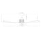 Modern Forms Fans Spinster Indoor or Outdoor Smart Ceiling Fan 3000K LED in Matte Black FR-W2404-60L-MB - alternate 7